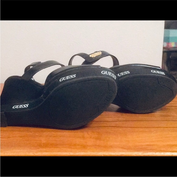 GUESS BRAND - Today Logo Wedge Sandal - Picture 7 of 7